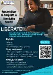 LIBERATE — Tirzepatide for Binge-Eating Disorder