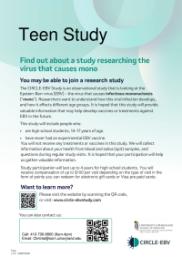 CIRCLE-EBV — Epstein-Barr Virus Study in Teens