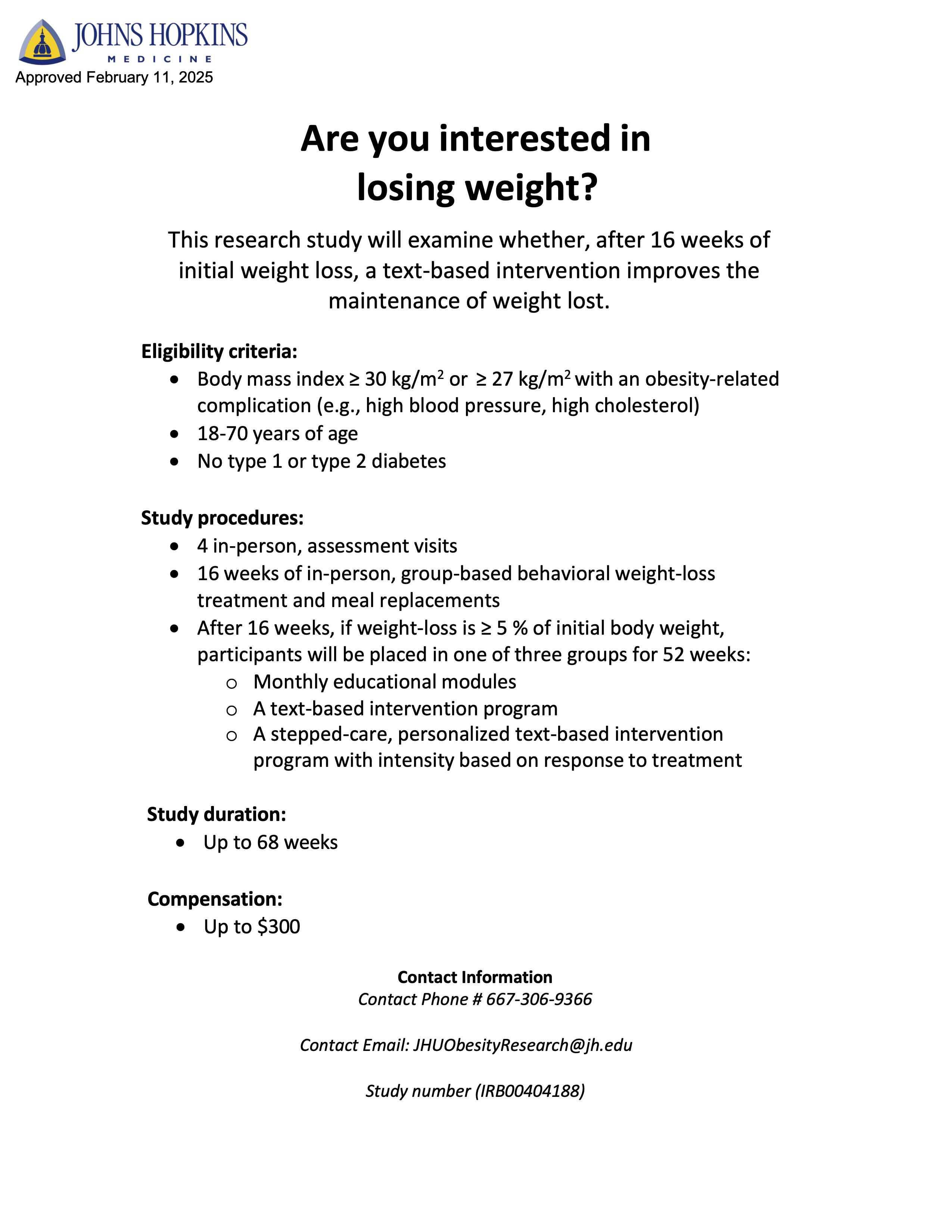 Study Flyer