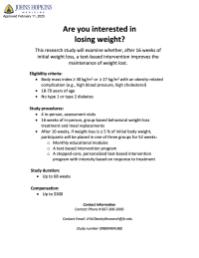 Text-Based Intervention for Weight Maintenance After Initial Weight Loss